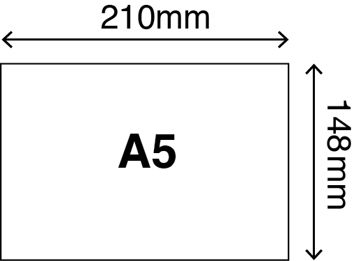 A5 Notepads - A5 (148x210mm) 148x210mm 01 Image
